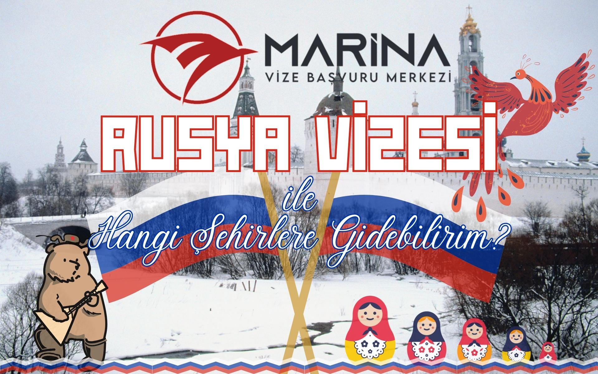 Rusya Vizesi ile Hangi Şehirlere Seyahat Edebilirim?